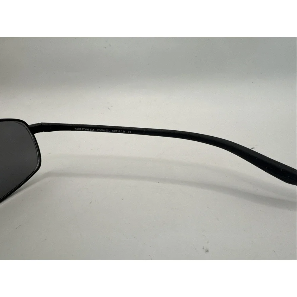 Nike Eyeglasses Frames PIVOT SIX EV1091 001 Black Square Full Rim 62-14-135
